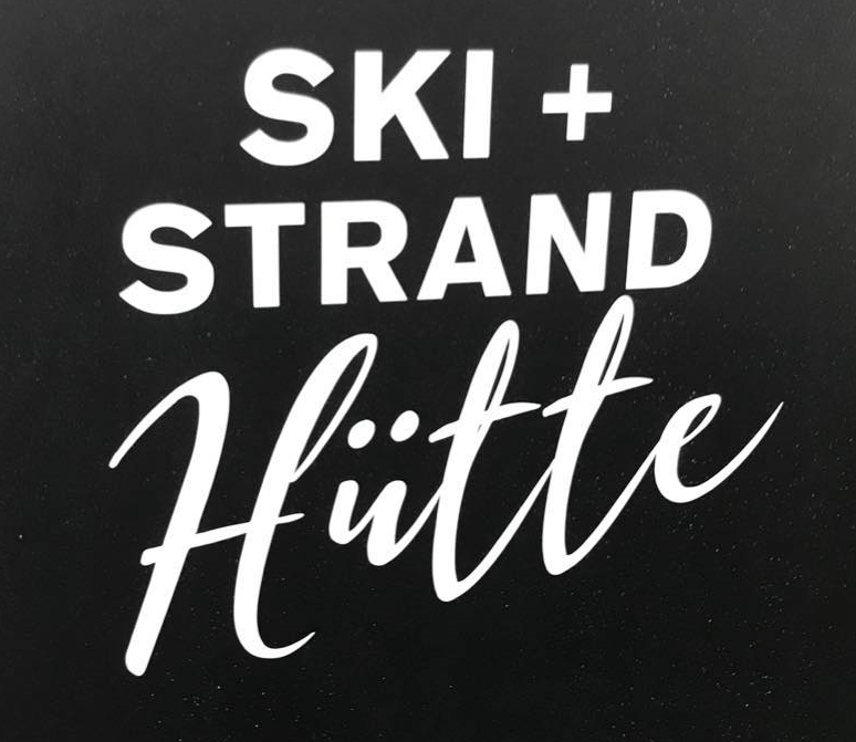 logo skistrandhütte