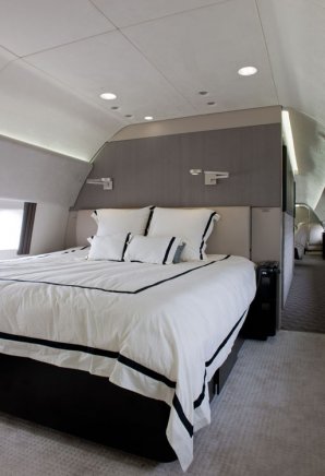 boeing business jet bedroom